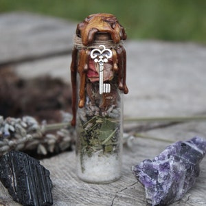 Spersonalizowany amulet / Spersonalizowany słoik z zaklęciami / Spersonalizowane zaklęcie / Amulet szczęścia / Zaklęcie ochrony / Zaklęcie obfitości