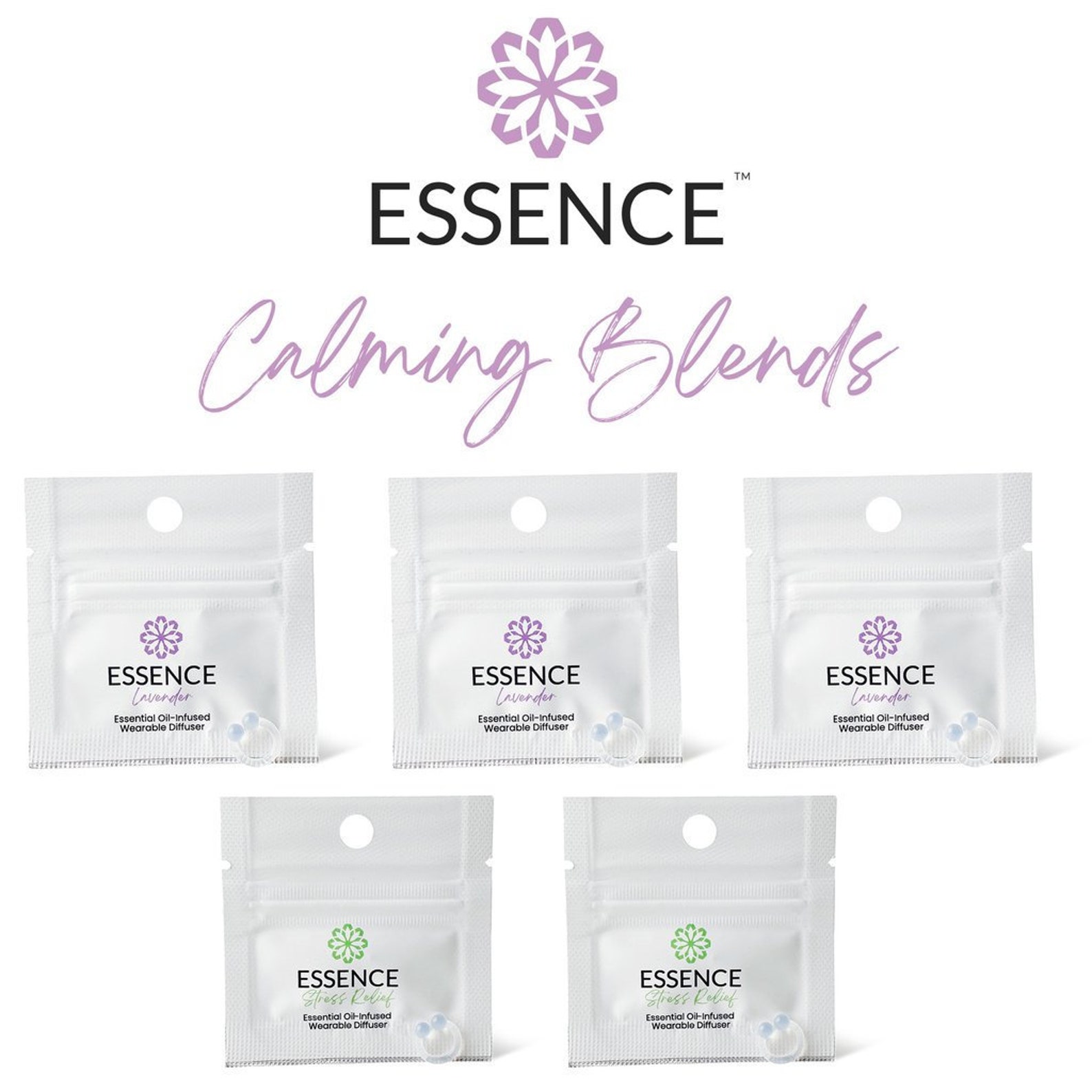 Essence Nose Diffuser Calming Blends 5 Pack Etsy