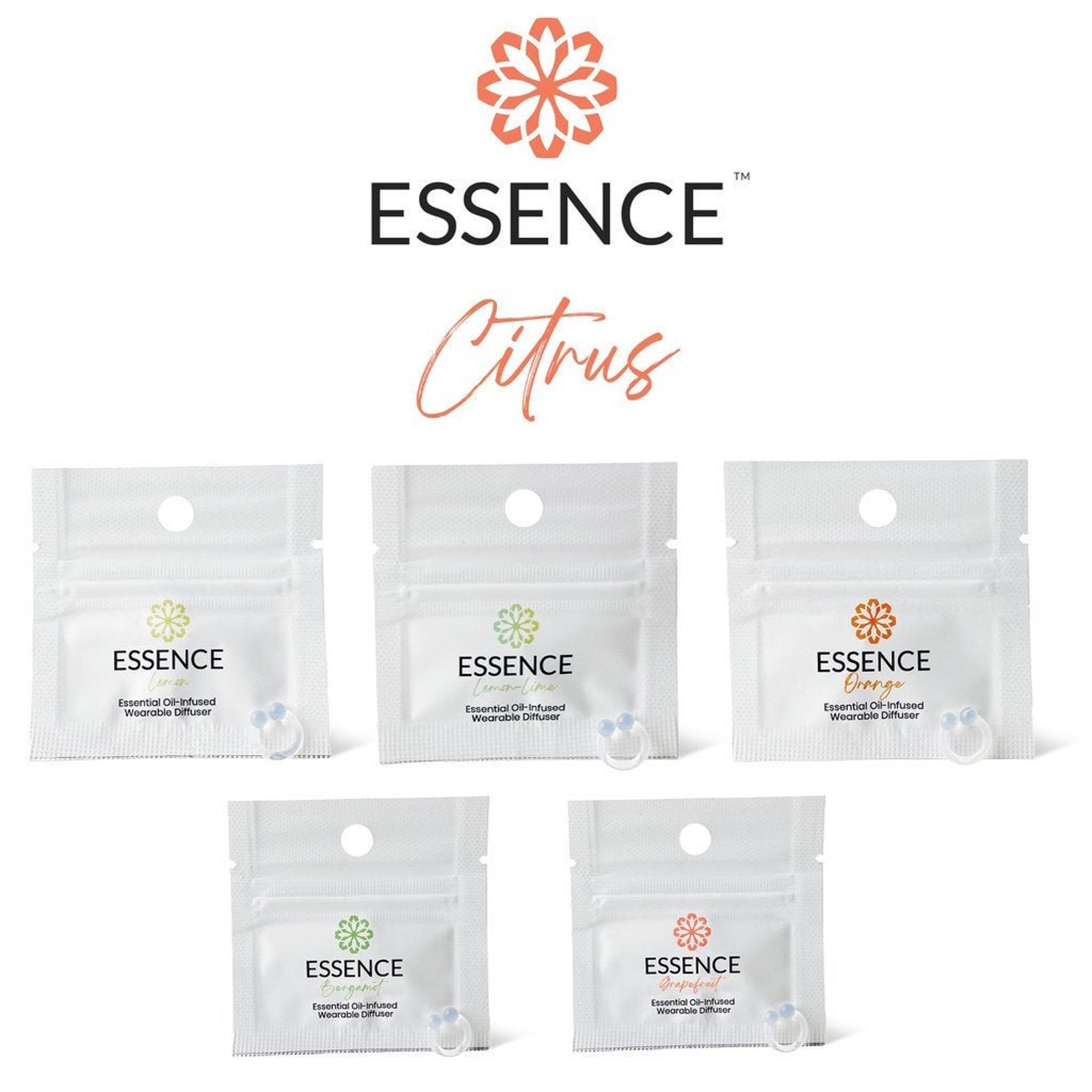 Essence Nose Diffuser Citrus 5 Pack Etsy