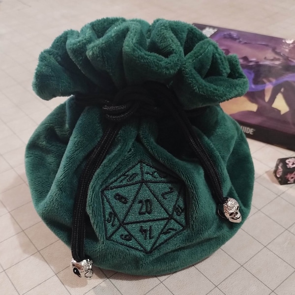 Dice RPG Dungeons & Dragons Green Bag Of Holding