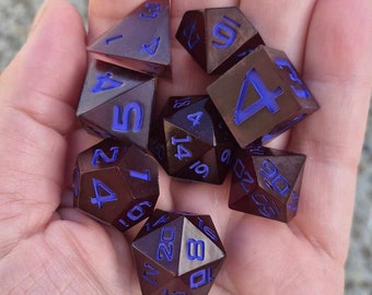 Dice Of Ravenloft RPG TTRPG DND Pathfinder Dice Set