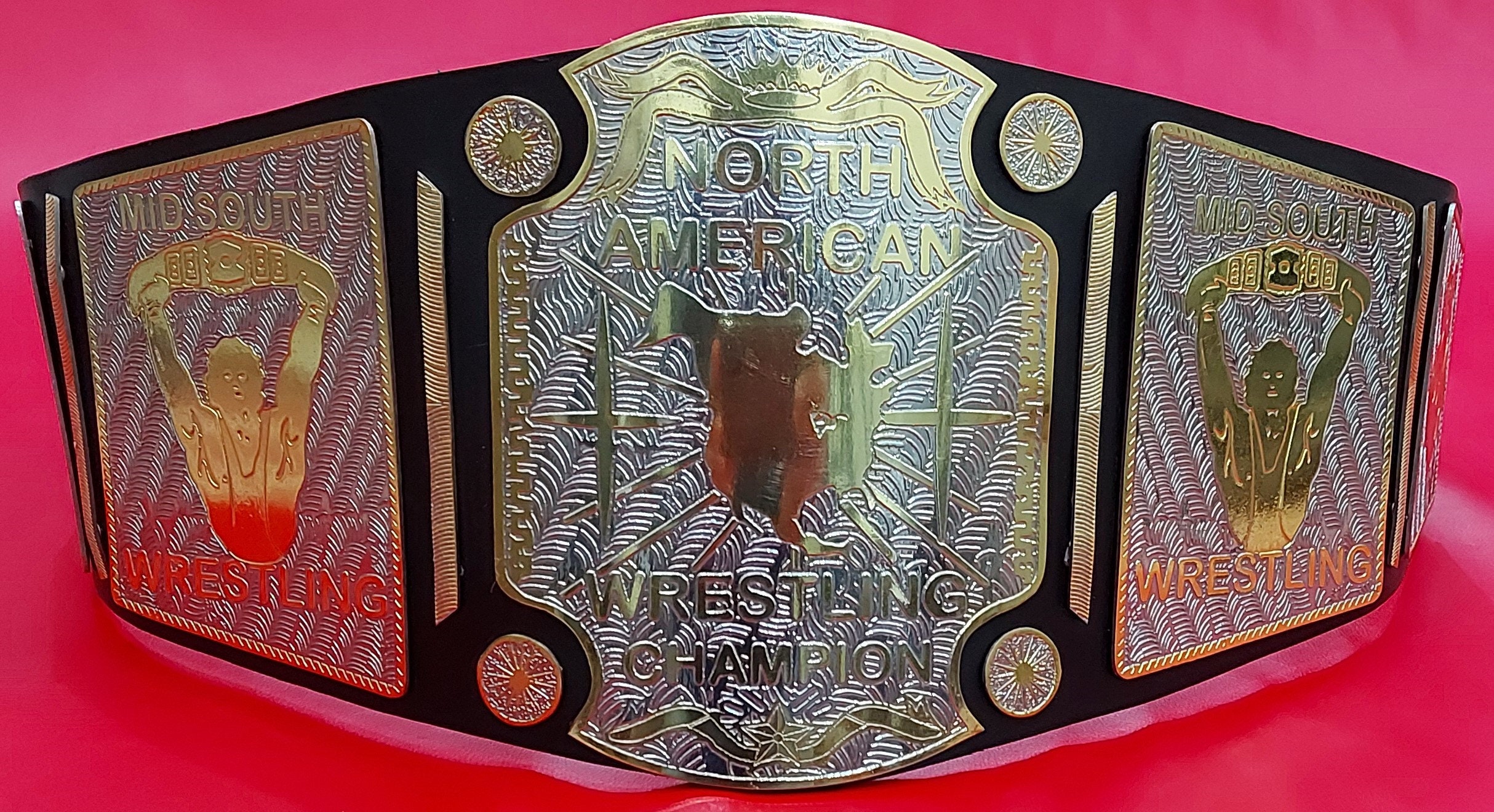North American Mid South Heavyweight Wrestling Championship Etsy