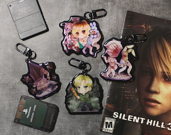 Silent Hill - 2.5"  Acrylic Epoxy Charm