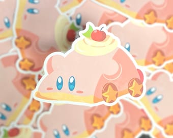 Kirby in the forgotten land, Car Cake sticker