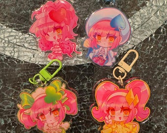 Shugo Chara Amulet Heart, Spade, Clover, Diamond