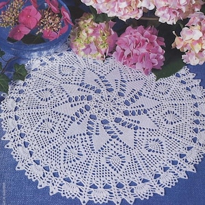 Crochet doily PATTERN, Instant PDF doily, crochet Tablecloth PATTERN, Ukrainian shop