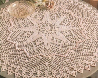 Crochet Doily Pattern, Tablecloth Diagram (PDF Pattern)