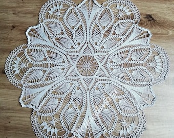 Crochet doily PATTERN, Instant PDF doily, crochet Tablecloth PATTERN, Ukrainian shop