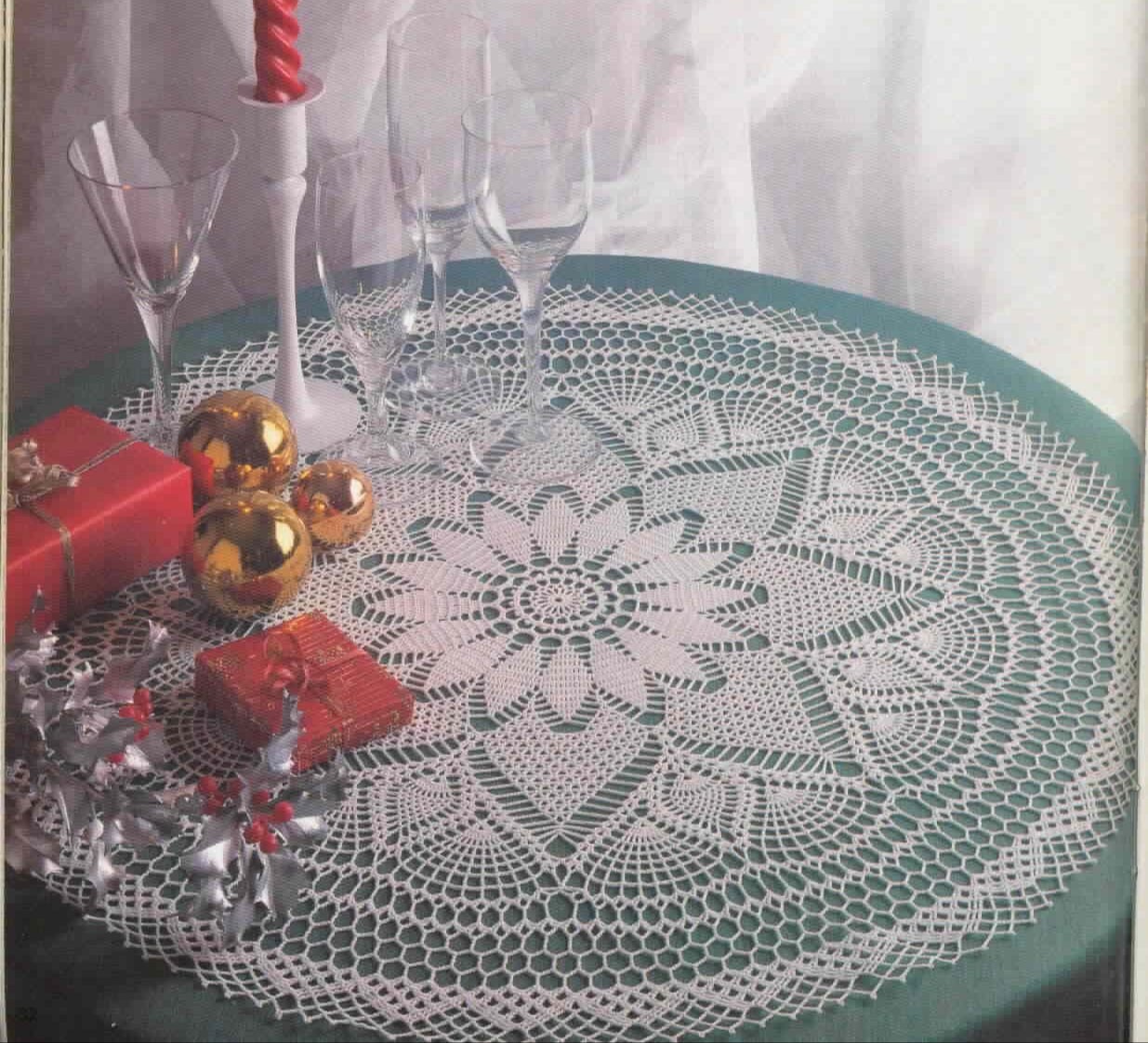 Crochet doily PATTERN, Instant PDF doily, crochet Tablecloth PATTERN, Ukrainian shop