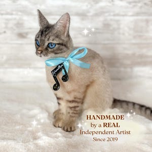 Custom Cat Sculpture, Custom Felted Cat, Realistic cat replica, Personalized Pet Gift, Pet Memorial, Cat loss gift