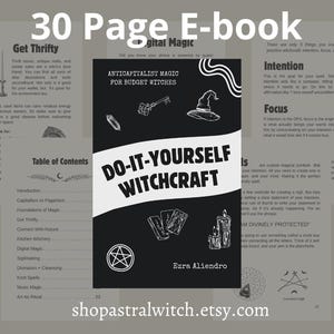 DIY Witchcraft: Anticapitalist Magic for Budget Witches (E-book)