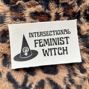 Feminist Witch Sew-On Punk Patch