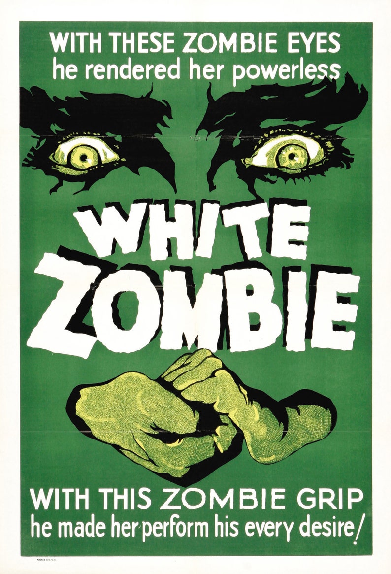 White Zombie, Retro Movie Art Shirt, Cult Classic Tee, Sci-Fi Art, Vintage Graphic Tee image 8