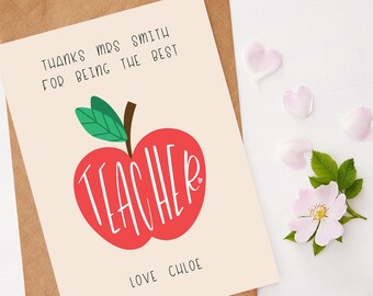 Mejor tarjeta de maestro, tarjeta de agradecimiento para maestros, tarjeta de agradecimiento al maestro, mejor maestro del mundo, tarjeta de agradecimiento para maestros, descarga de bricolaje editable