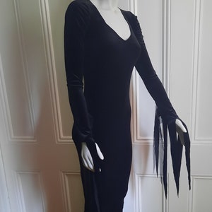 Carolyn Jones Morticia Dress Etsy