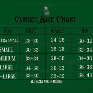 Gothic / Steampunk Red Dragon scale underbust corset Bild 6