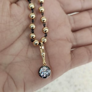 Round Cut Moissanite Pendant, Swivel Clasp Collet set Georgian cut down Button back set Pendant without chain.