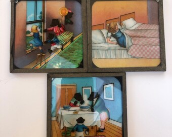 Dollhouse Making Kits & How To Cut Vintage Paper Toys_Fairy Tales Print SVG Set_Easy to Make ...