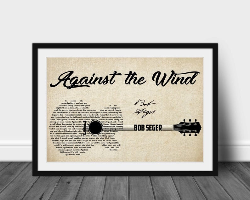 Against The Wind Lyrics Seger