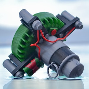 Charge à fragmentation Fuze / Aimant / Décoration / Cosplay / Accessoire / Impression 3D