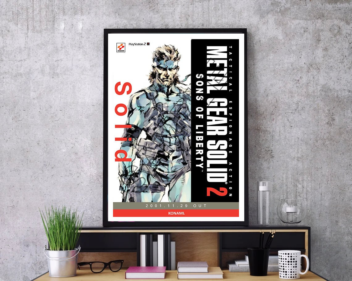 Metal Gear Solid V Ground Zeros 24 x 36 Video Game Poster