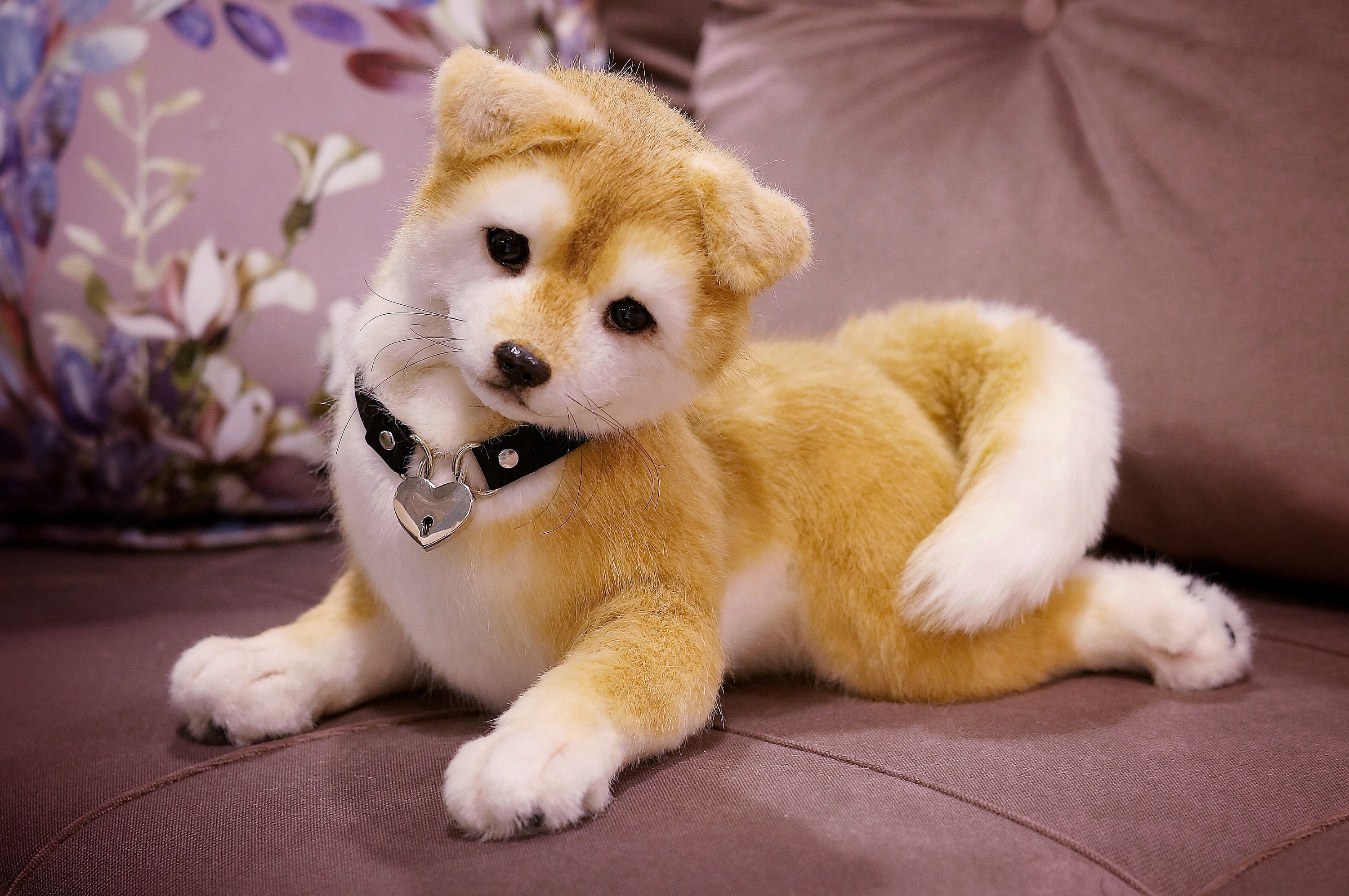 Shiba inu puppy stuffed animal stuffed dog realistic Etsy