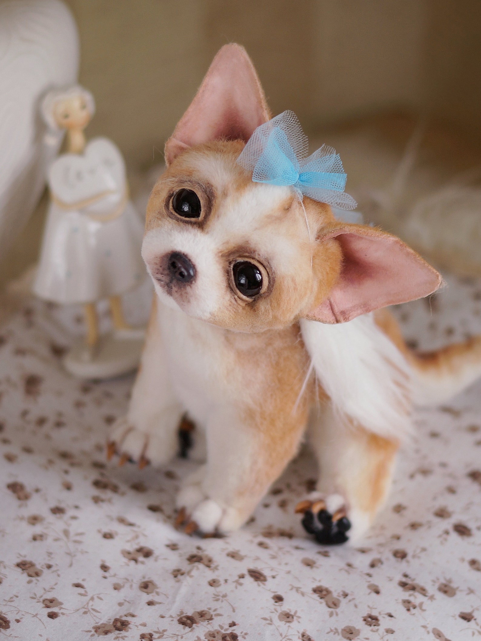 Chihuahua puppy custom plush stuffed animal toy realistic Etsy