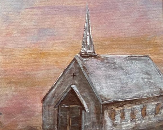 Church at Sunset