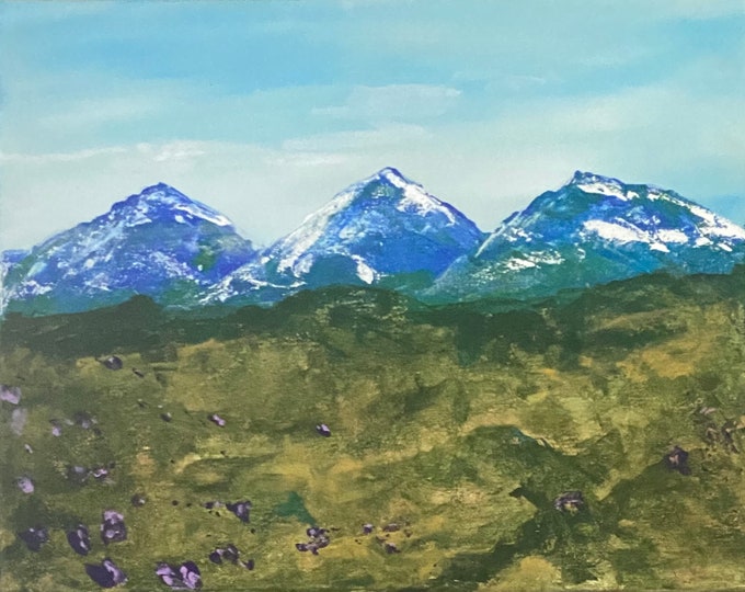 Faith” 11”x14”x1/2” acrylic on stretched canvas