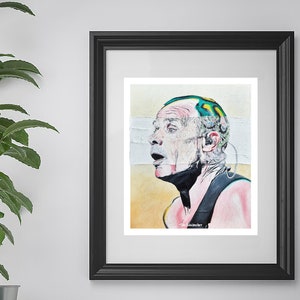Flea | Art Print | Red Hot Chili Peppers | Portrait