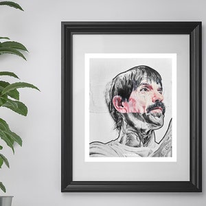 Anthony Kiedis | Art Print | Red Hot Chili Peppers | Portrait