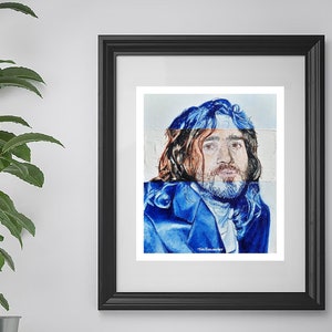 John Frusciante | Art Print | Red Hot Chili Peppers | Portrait