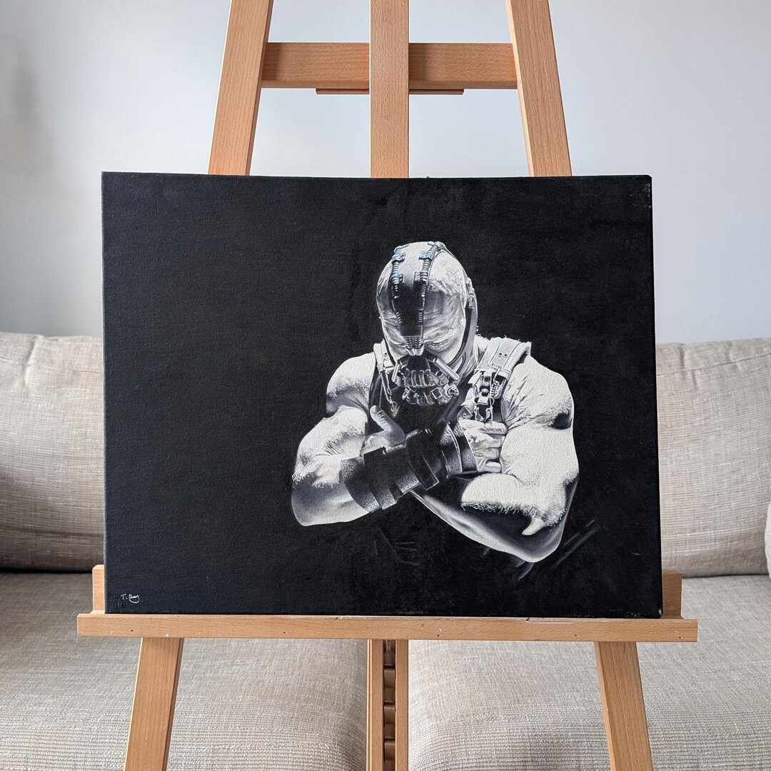 Bane | Oil Painting on Canvas | Landscape | Batman | 2018 - Etsy