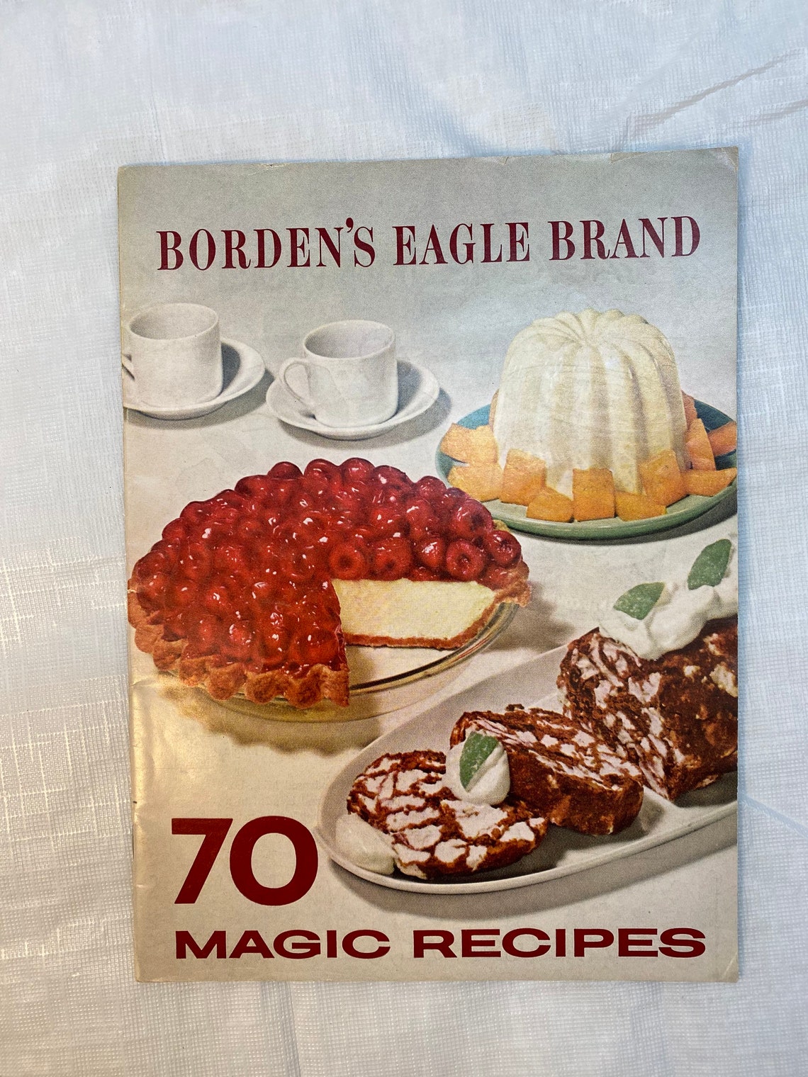 Vintage Cookbook Bordens Eagle Brand Condensed Milk 70 Magic | Etsy
