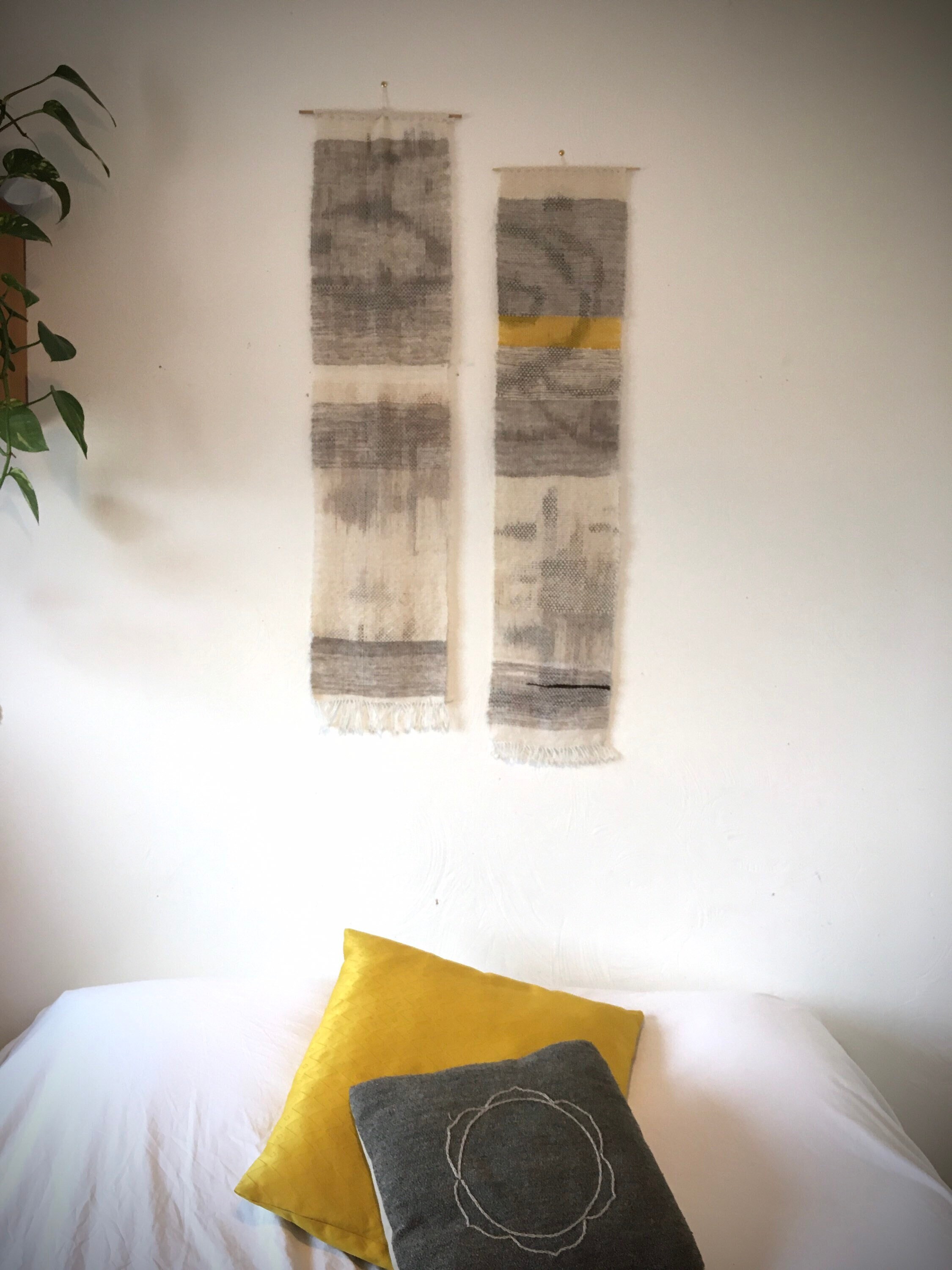 Tapisserie Murale Tissé et Teint à La Main