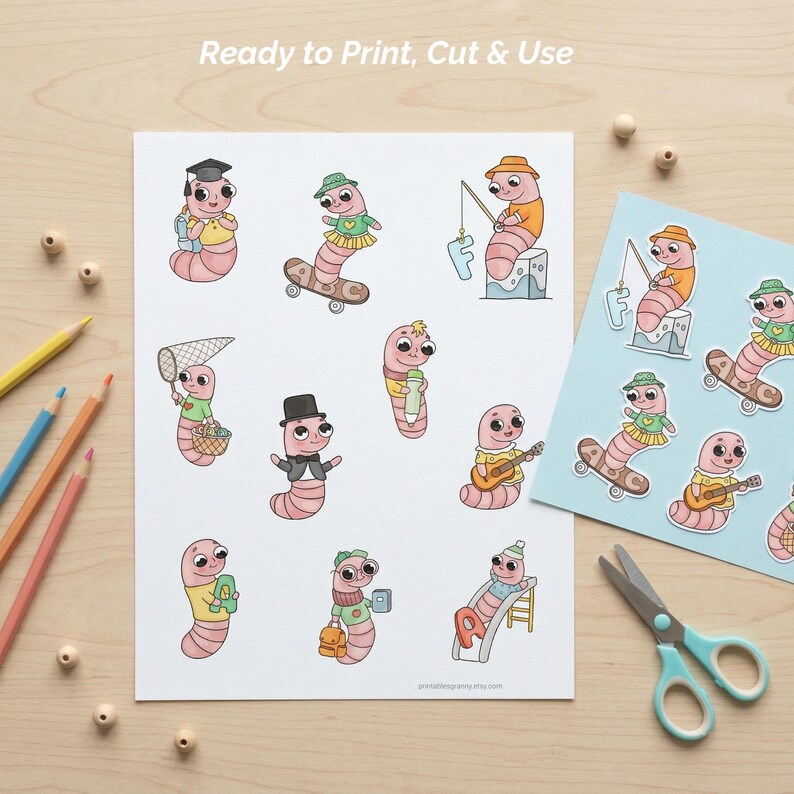 Kids Reading Tracker Printable, Bookworm Reading Log, Reading Chart ...