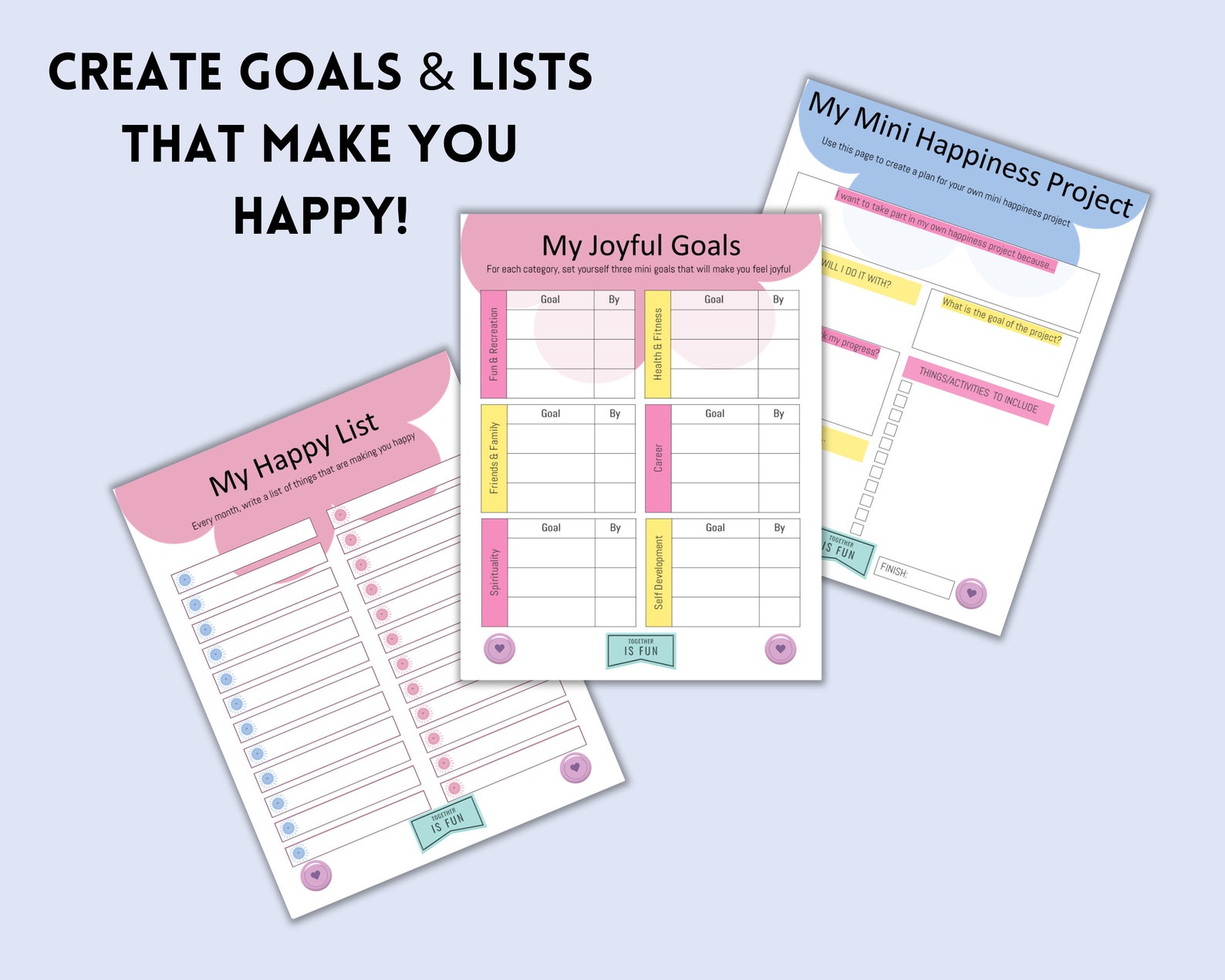 Joyful Journal Happiness Choose Joy Printable PDF Journal Prompts - Etsy