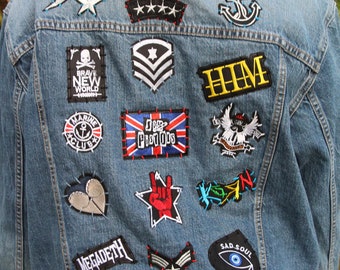 tommy hilfiger patch jeans
