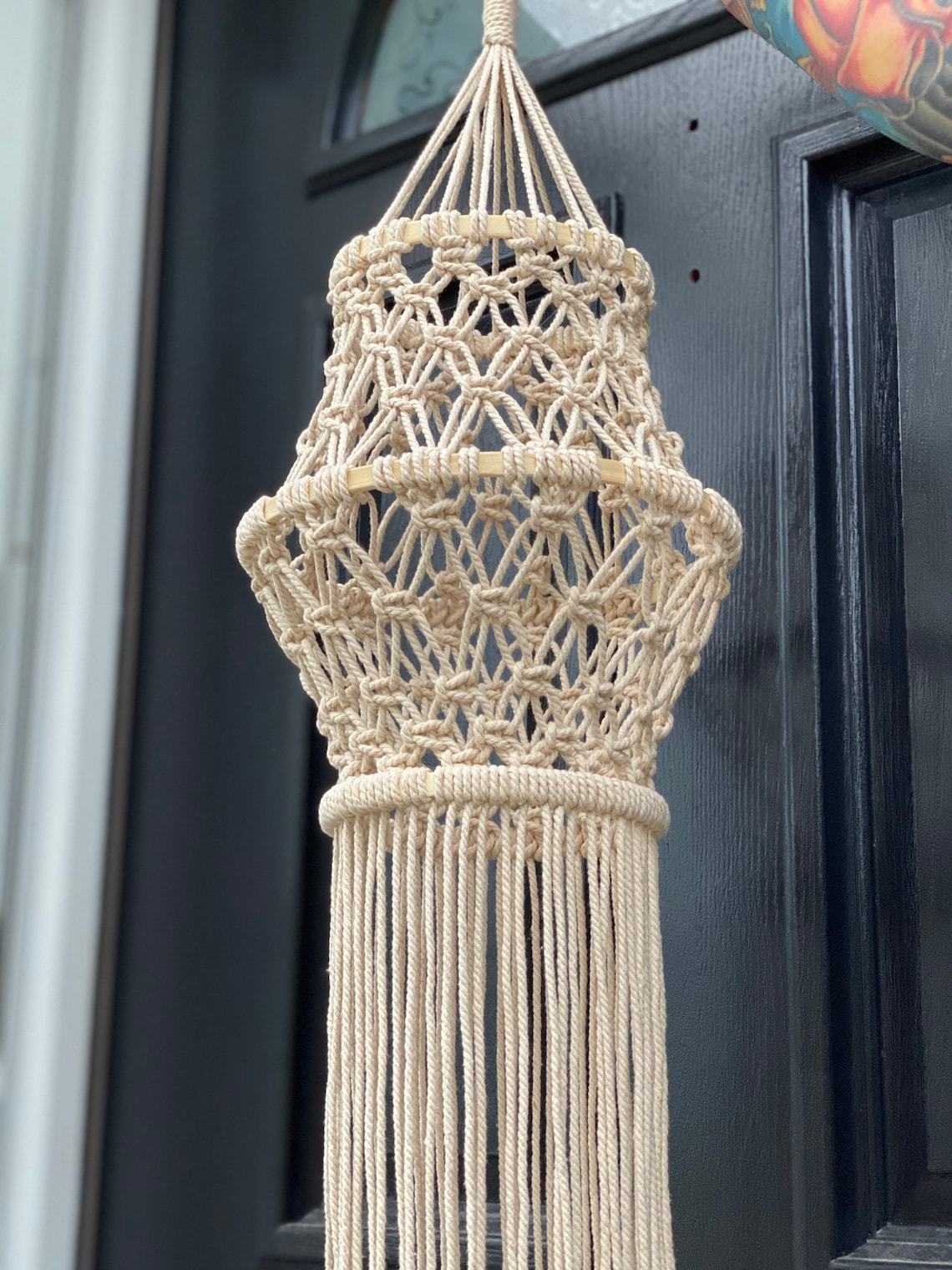 Macrame Lantern Etsy