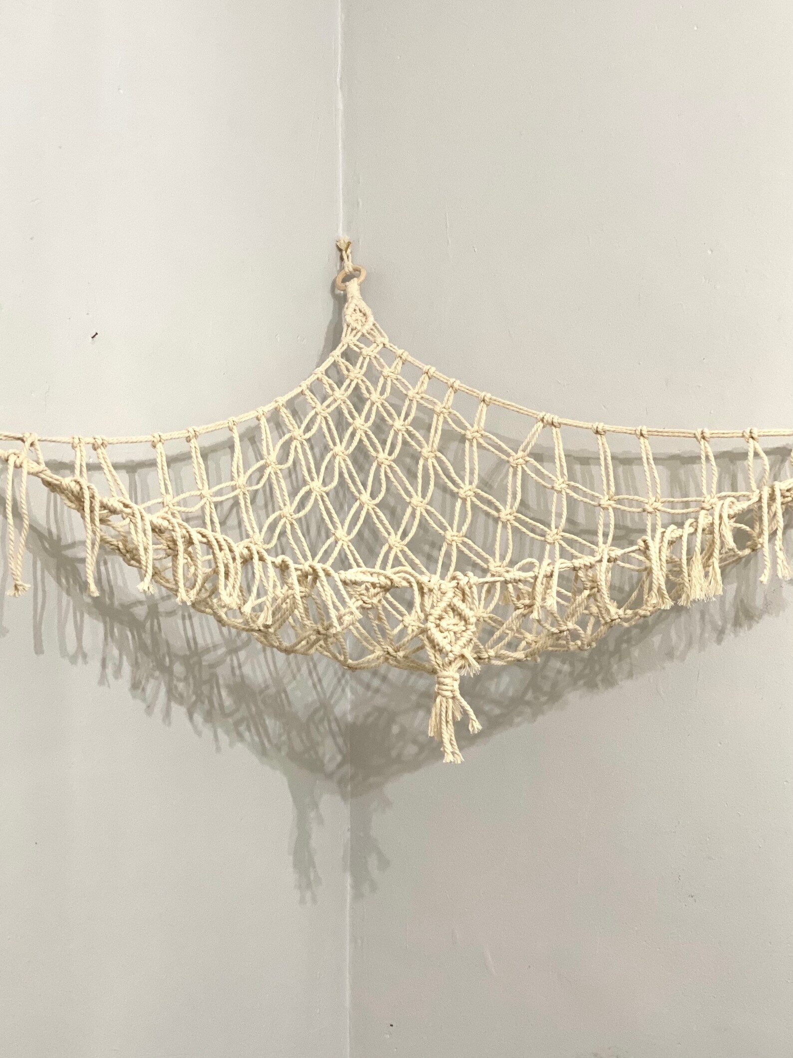 Stuffed Animal Hammock Macrame Corner Stuffed Animal | Etsy