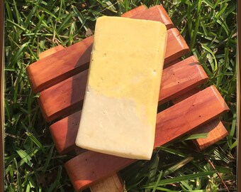 Handcrafted Cedar Wood Soap Dish