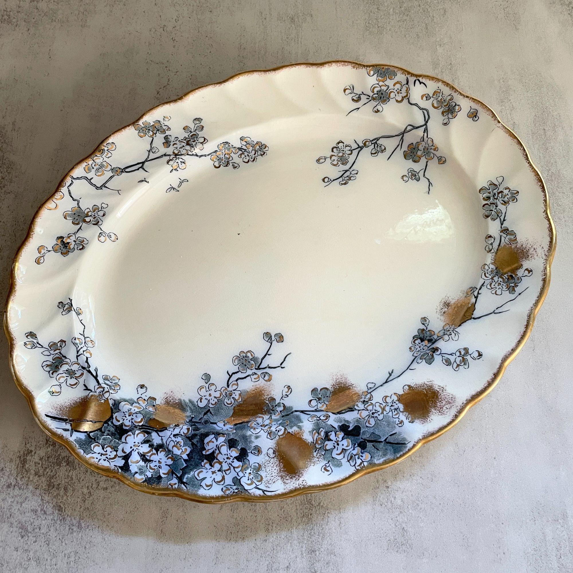 2024セール Stonier & Bishop China 豪華 == Deco Plate23=JJ=Gold&Silver = マイセン