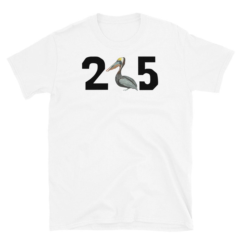 Unisex Louisiana 225 Area Code Tshirt With Hand Painted Etsy