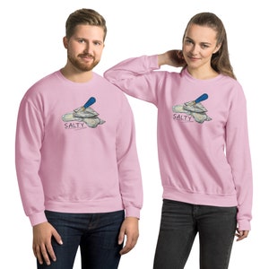 Salty Oyster Sweatshirt: Unisex New Orleans Stil