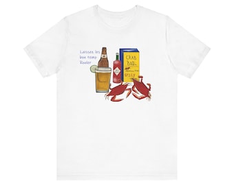 Crab Boil Louisiana T-Shirt: Unisex Jersey Tee