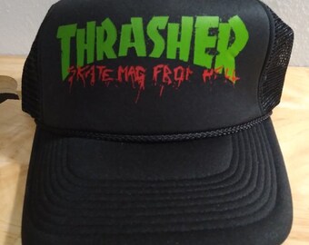 Thrasher Skate Etsy