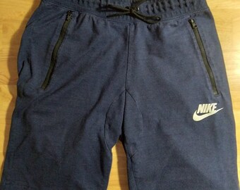 Vintage Nike Logo Sweat Shorts - Etsy