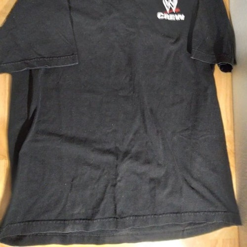 RARE WWE Raw Crew Backlash 2005 Event Triple shops H Edge Hulk Hogan T-Shirt