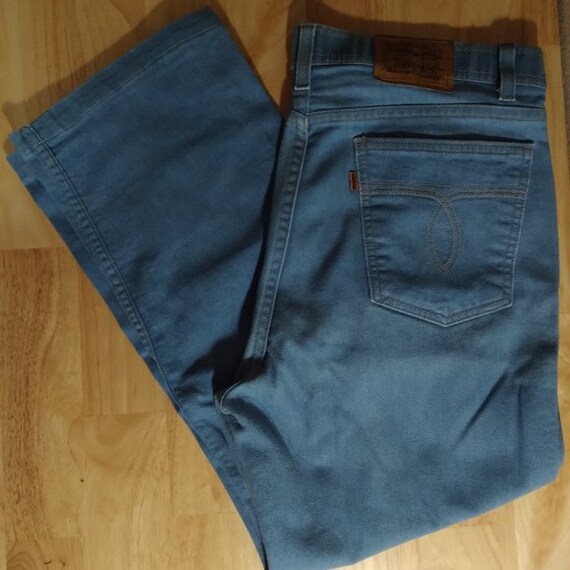 Denim Blue Jeans 38x29 | Etsy