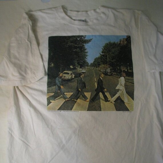 Fashion The Beatles Abbey Road Icon Rock Music Band Retro Men's Tie Dye ...